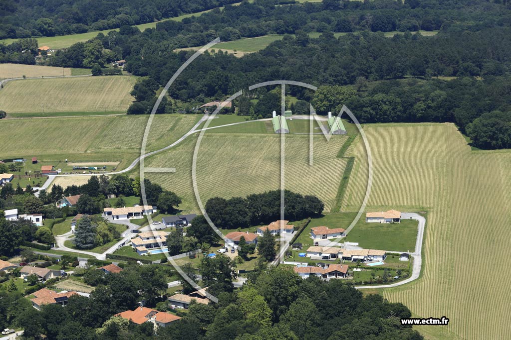 Photo arienne de Saint-Martin-de-Seignanx (Leborde)