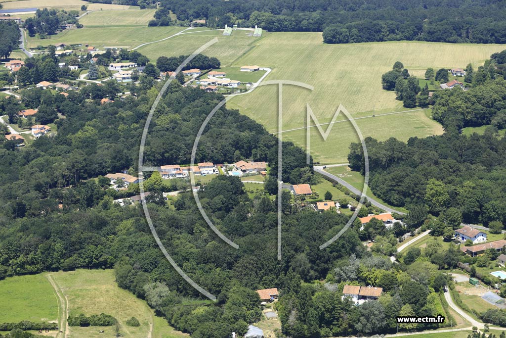 Photo arienne de Saint-Martin-de-Seignanx (Preuilh)