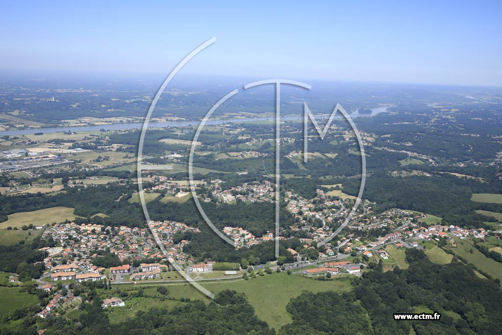 Photo arienne de Saint-Pierre-d'Irube