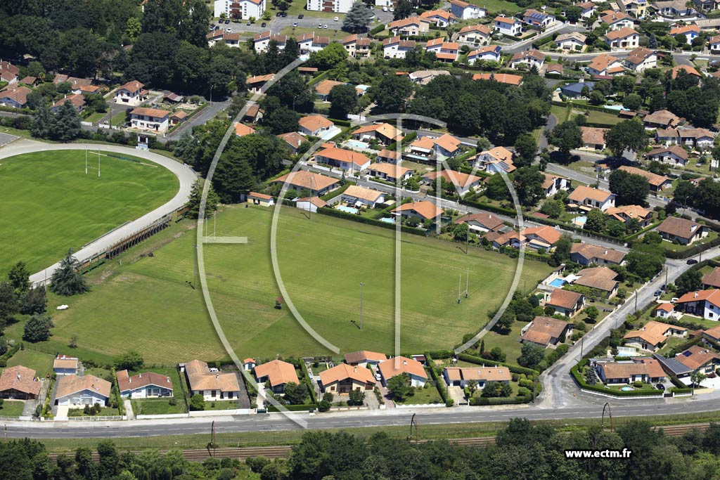Photo arienne de Saint-Vincent-de-Tyrosse