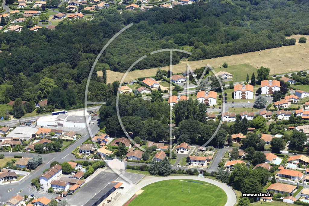 Photo arienne de Saint-Vincent-de-Tyrosse