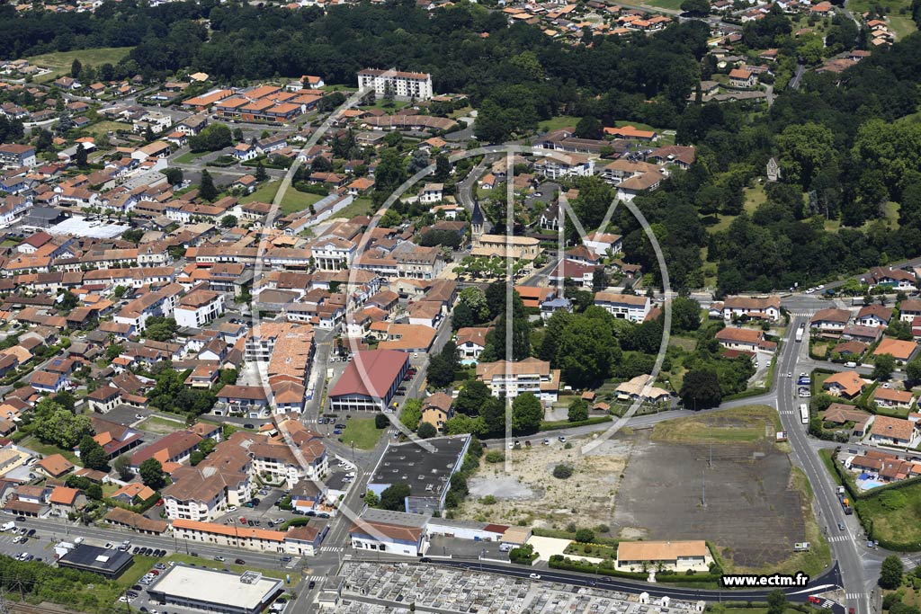 Photo arienne de Saint-Vincent-de-Tyrosse