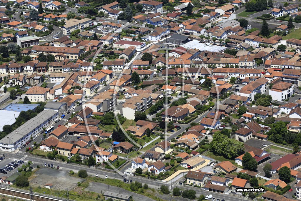 Photo arienne de Saint-Vincent-de-Tyrosse