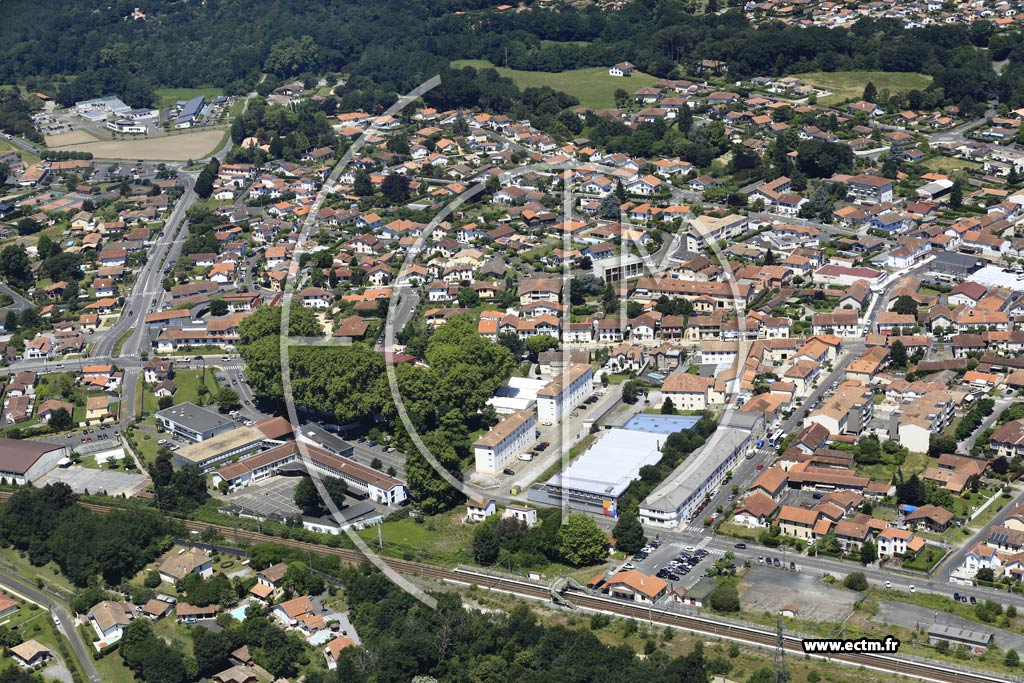 Photo arienne de Saint-Vincent-de-Tyrosse