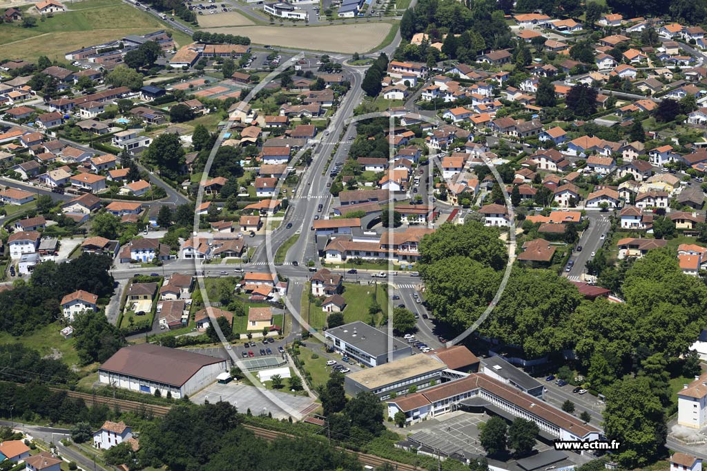 Photo arienne de Saint-Vincent-de-Tyrosse