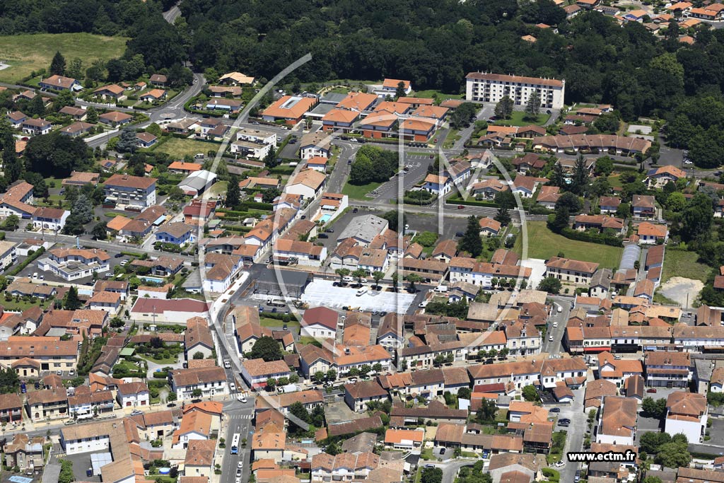 Photo arienne de Saint-Vincent-de-Tyrosse