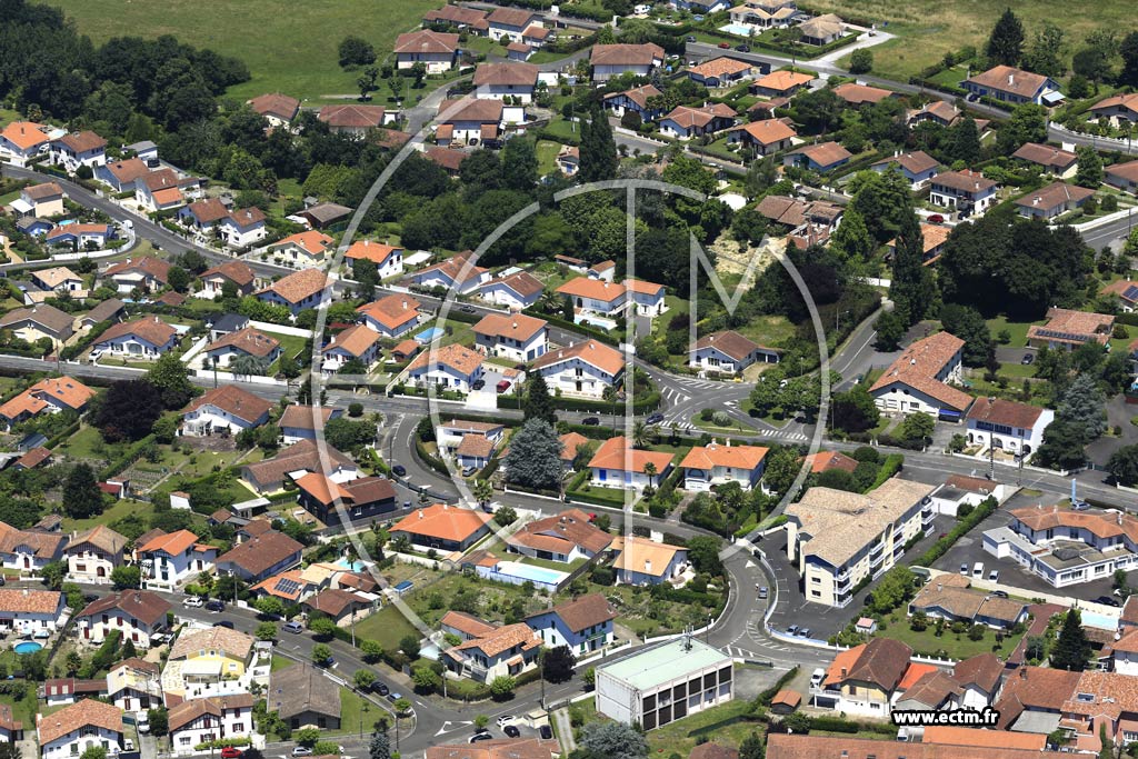 Photo arienne de Saint-Vincent-de-Tyrosse