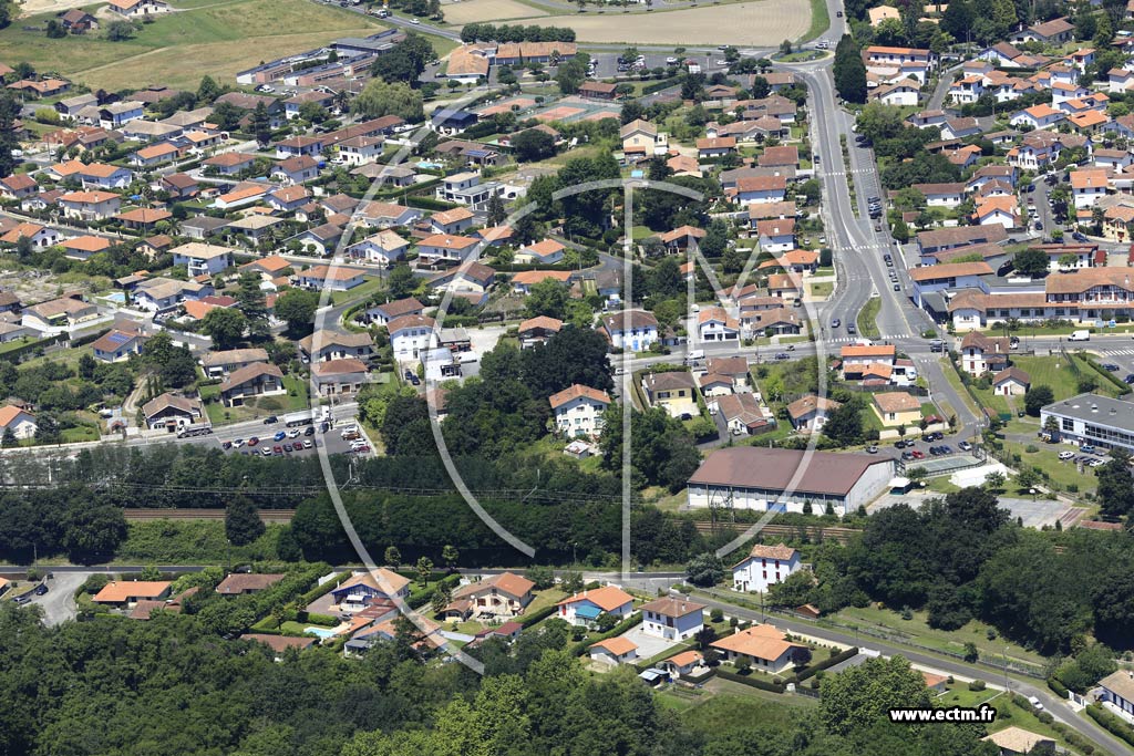 Photo arienne de Saint-Vincent-de-Tyrosse