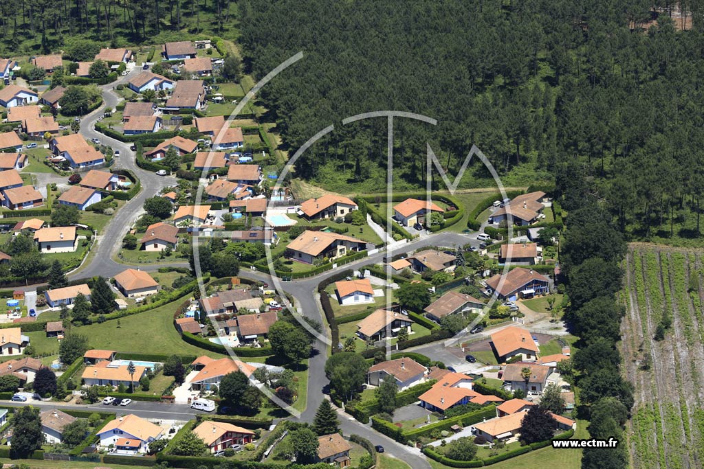 Photo arienne de Saint-Vincent-de-Tyrosse (Burry)