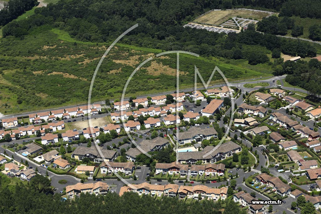 Photo arienne de Saint-Vincent-de-Tyrosse (Burry)