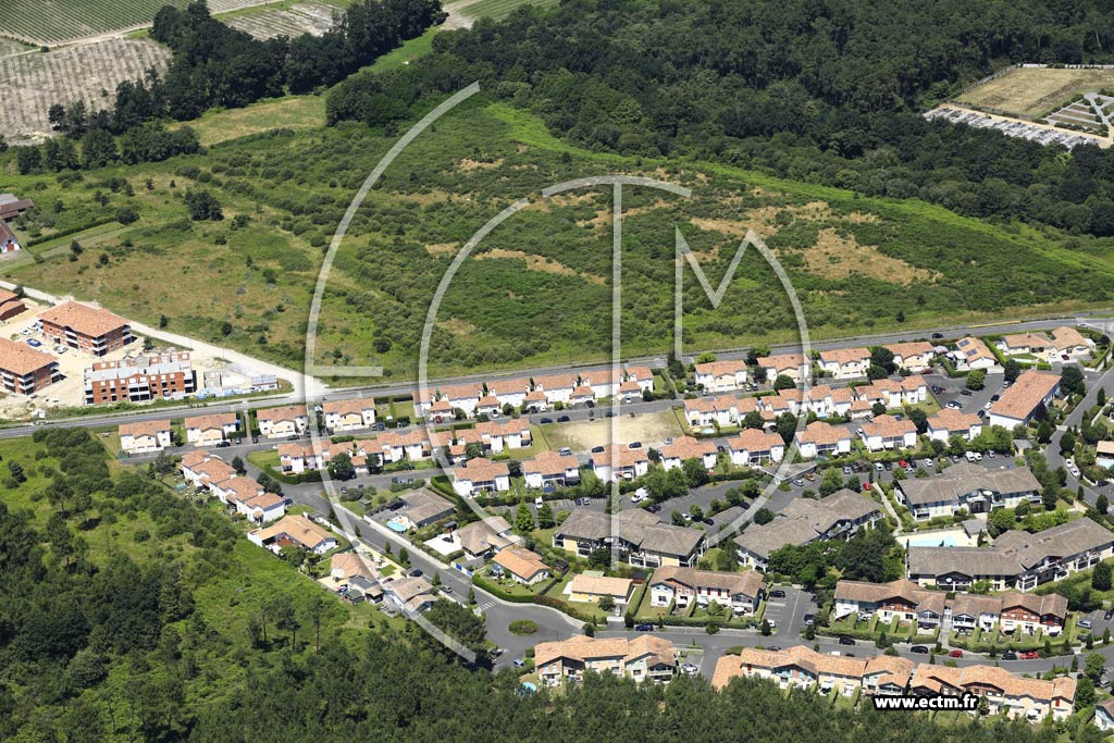 Photo arienne de Saint-Vincent-de-Tyrosse (Burry)