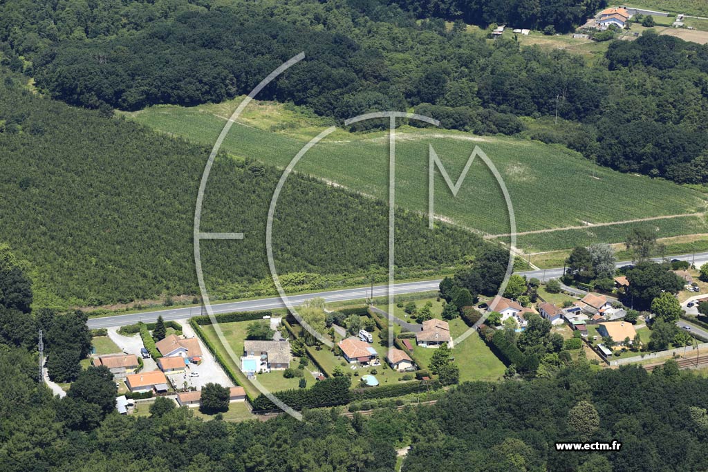 Photo arienne de Saint-Vincent-de-Tyrosse (Lespitaou)