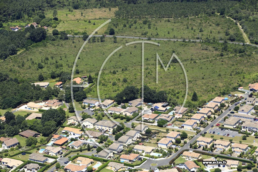 Photo arienne de Saint-Vincent-de-Tyrosse (Penne)