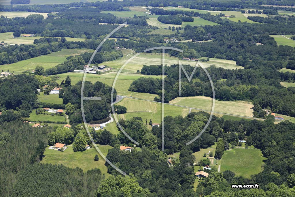 Photo arienne de Saubrigues (Ongieux)