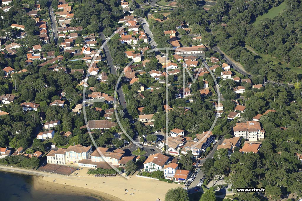 Photo arienne de Soorts-Hossegor