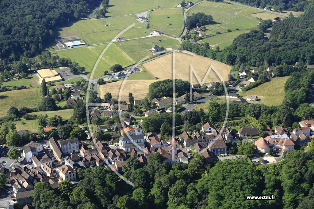 Photo arienne de Arthez-de-Barn