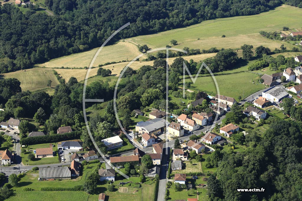 Photo arienne de Arthez-de-Barn