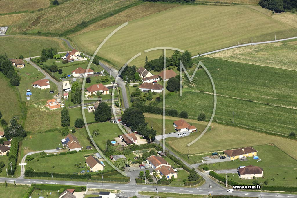 Photo arienne de Arthez-de-Barn