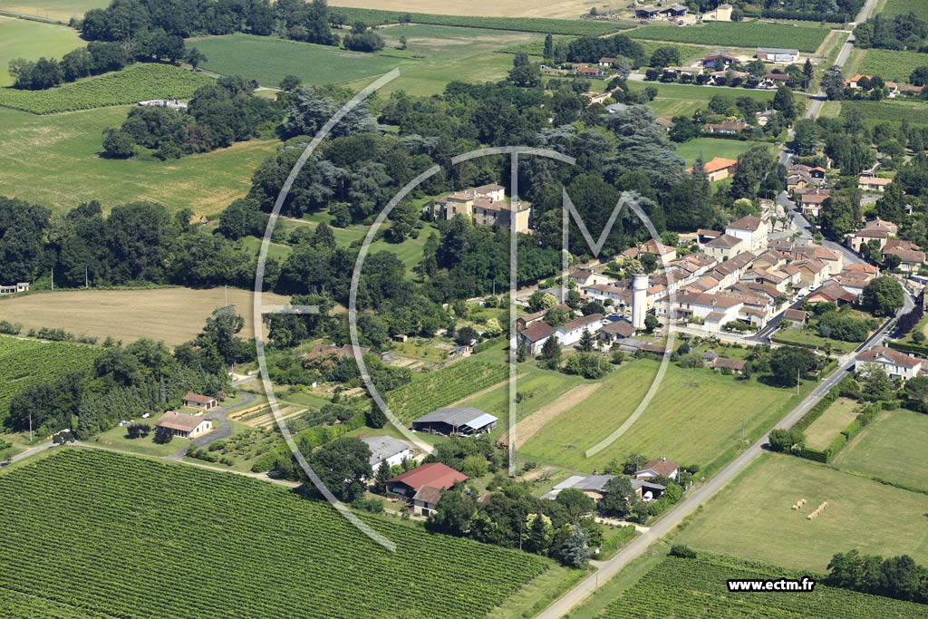 Photo arienne de Castelnau-d'Auzan-Labarrre (Labarrre)
