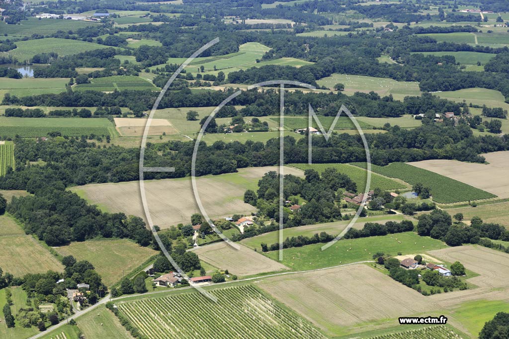 Photo arienne de Eauze (Lartigau)
