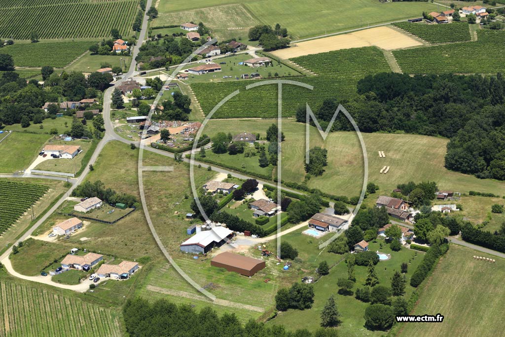 Photo arienne de Lagraulet-du-Gers (Fresquet)