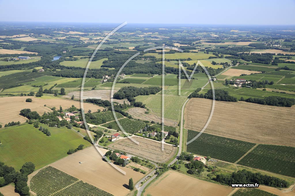 Photo arienne de Lagraulet-du-Gers (Nautuc)