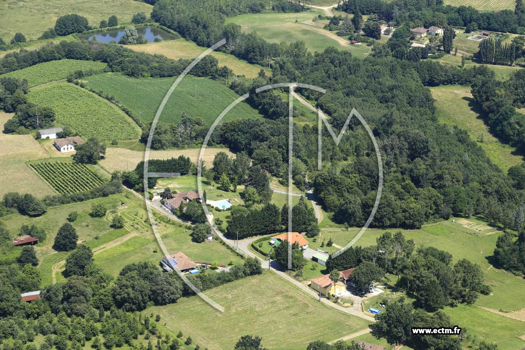 Photo arienne de Lias-d'Armagnac (Jouin)