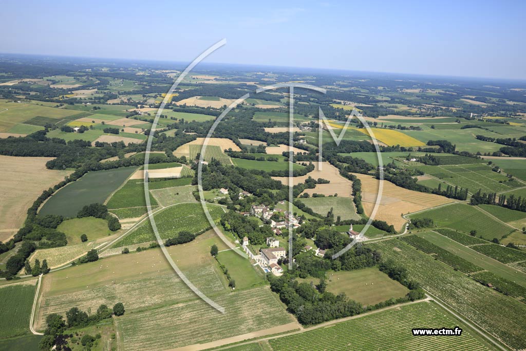 Photo arienne de Montral (Balarin)