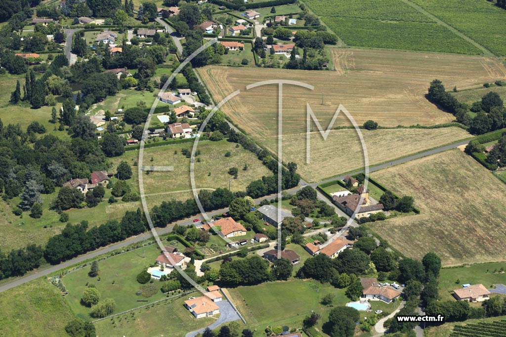 Photo arienne de Nogaro (Pouy de Bouit)