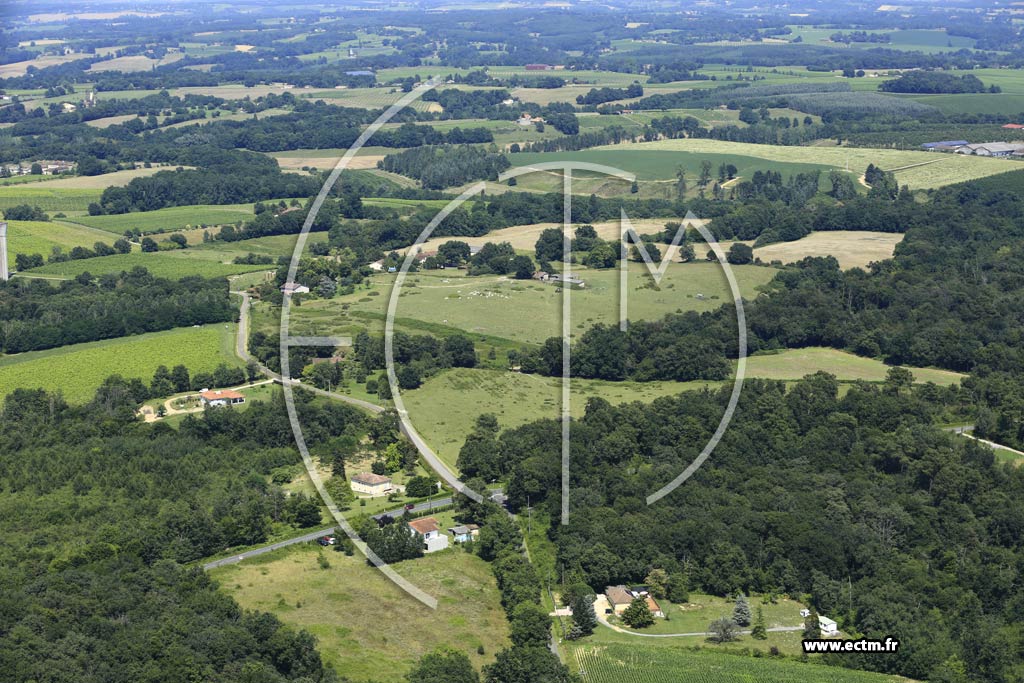 Photo arienne de Rans (les Ormeaux)