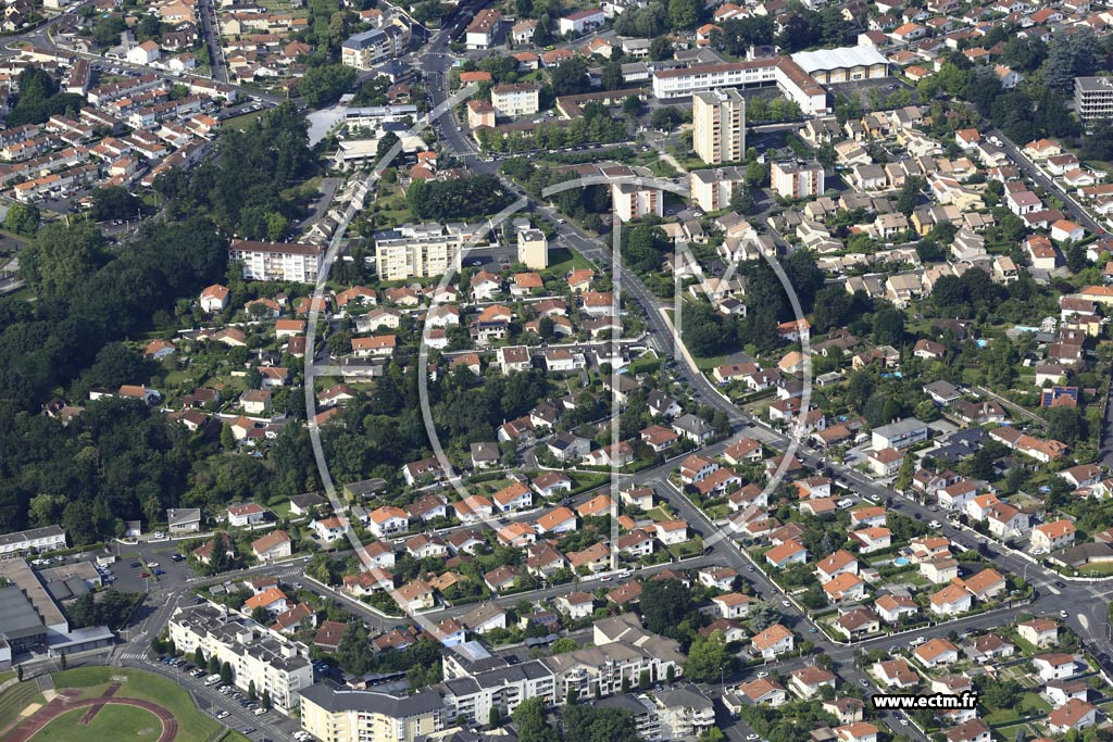Photo arienne de Billre (Chteau d'Este)