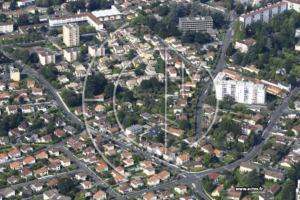 Photo arienne de Billre (Chteau d'Este)