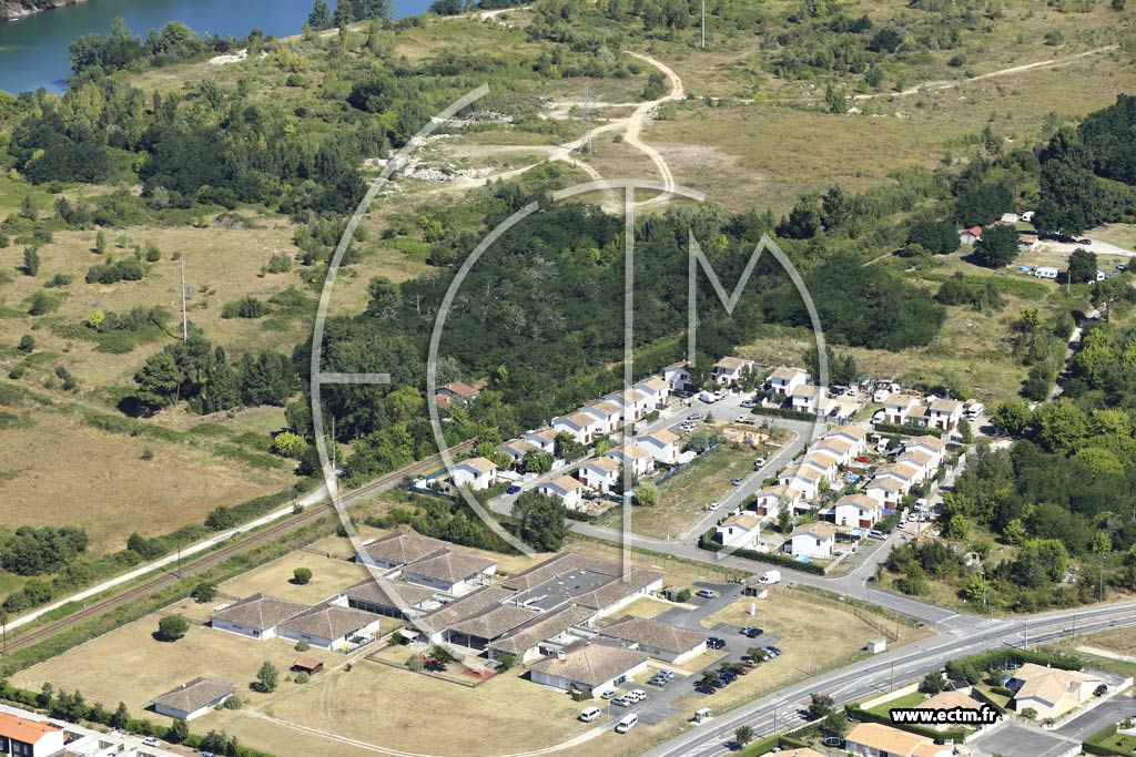 Photo arienne de Blanquefort (Arboudeau)