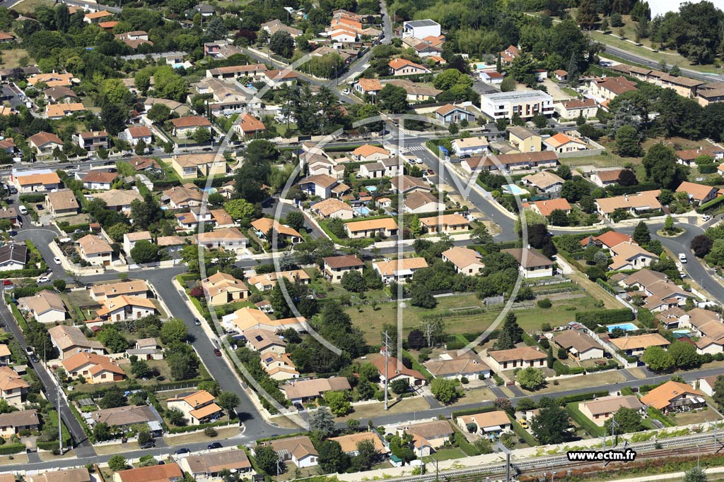 Photo arienne de Blanquefort (la Landille)
