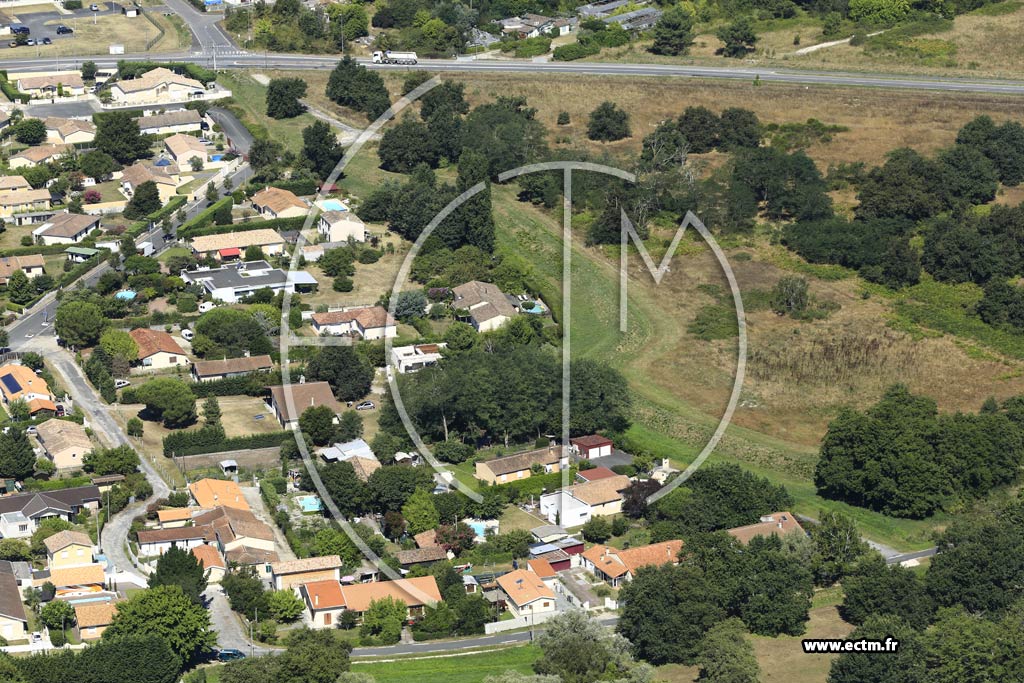Photo arienne de Blanquefort (la Rivire)