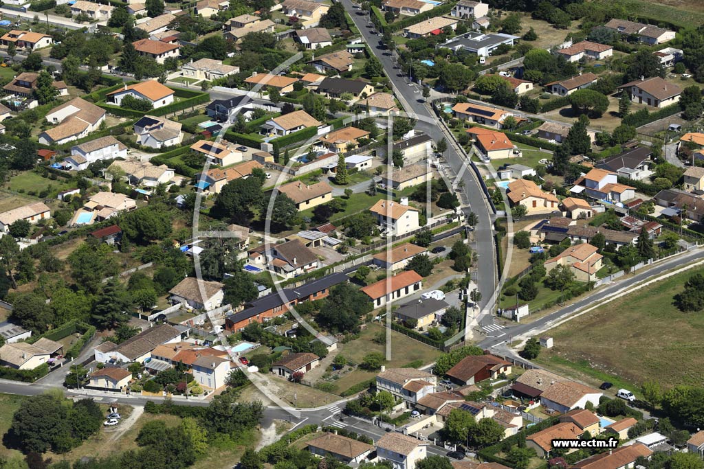 Photo arienne de Blanquefort (la Rivire)