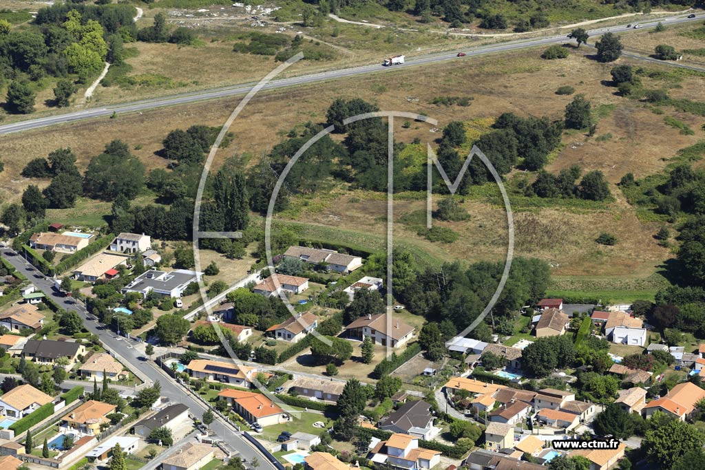 Photo arienne de Blanquefort (la Rivire)