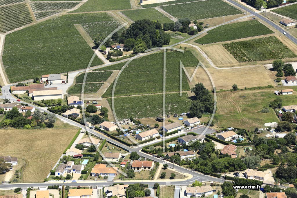 Photo arienne de Cussac-Fort-Mdoc