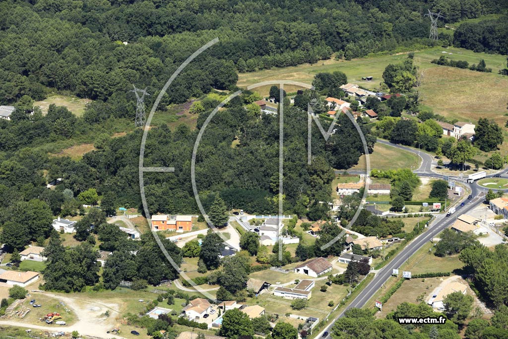 Photo arienne de Le Pian-Mdoc (Louens)
