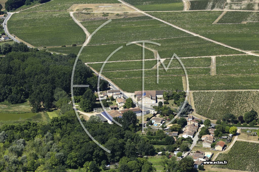 Photo arienne de Margaux-Cantenac (Jean Faure)