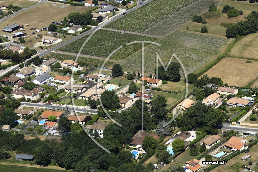 Photo arienne de Margaux-Cantenac (Lagunegrand)