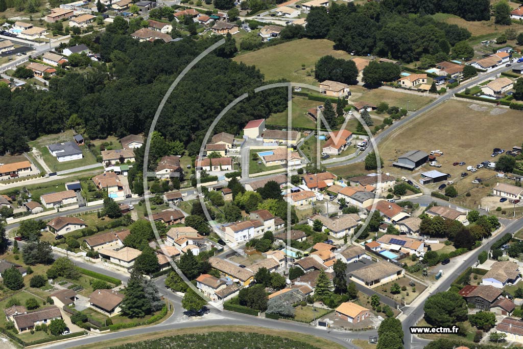 Photo arienne de Margaux-Cantenac (Lagunegrand)
