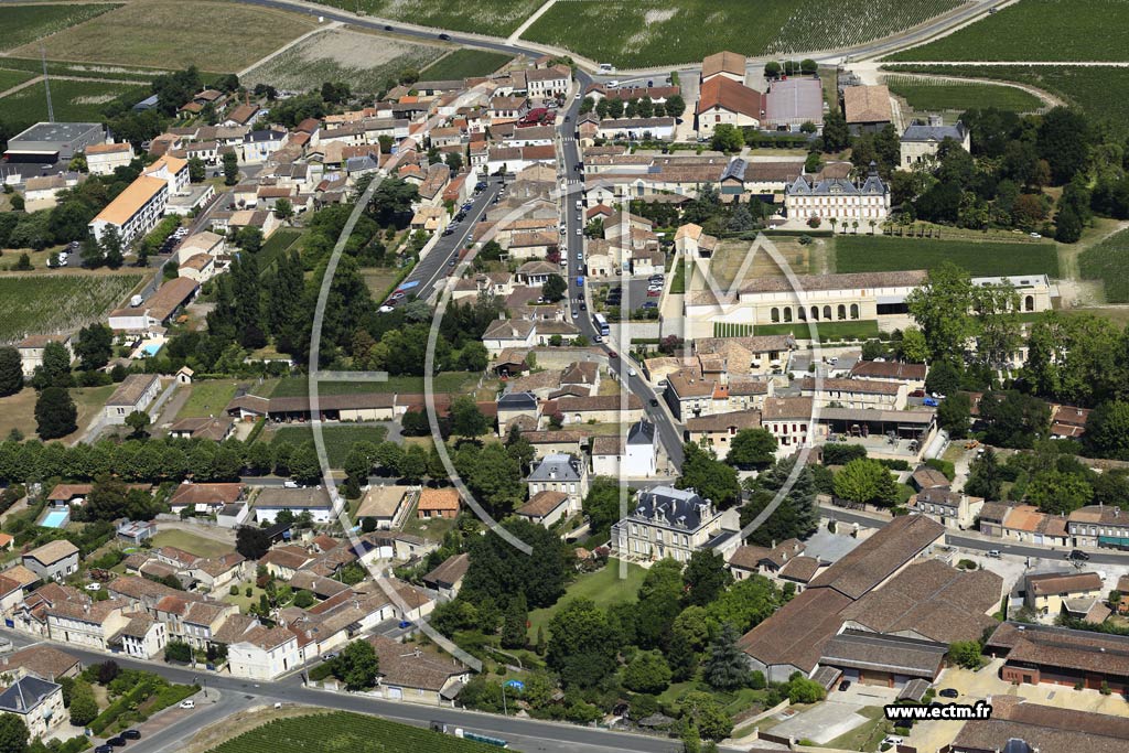 Photo arienne de Margaux-Cantenac (Margaux)