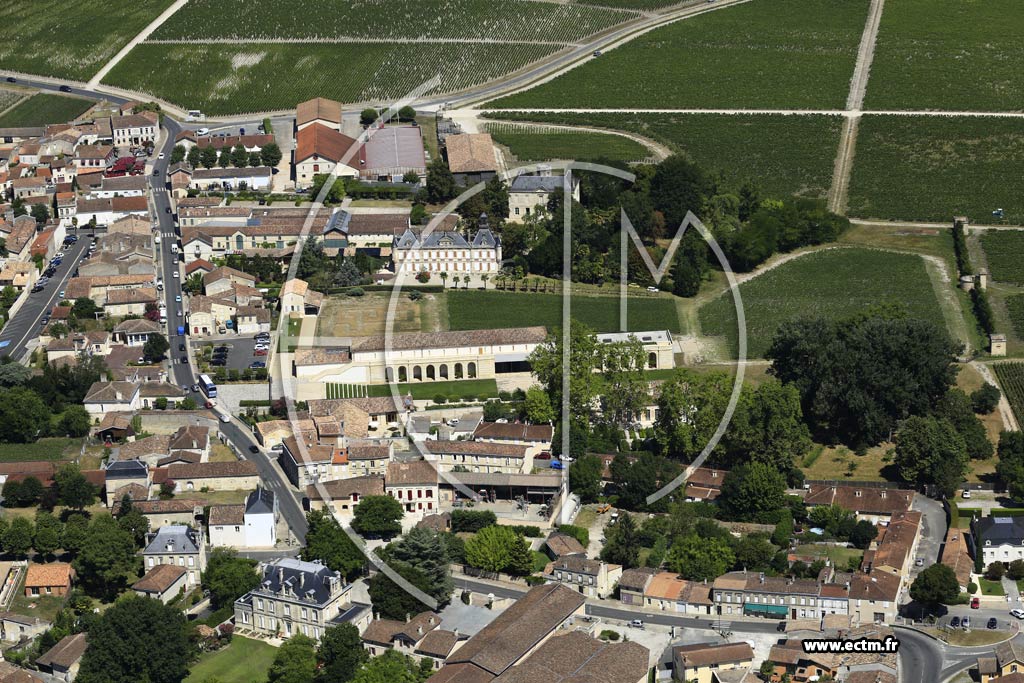 Photo arienne de Margaux-Cantenac (Margaux)