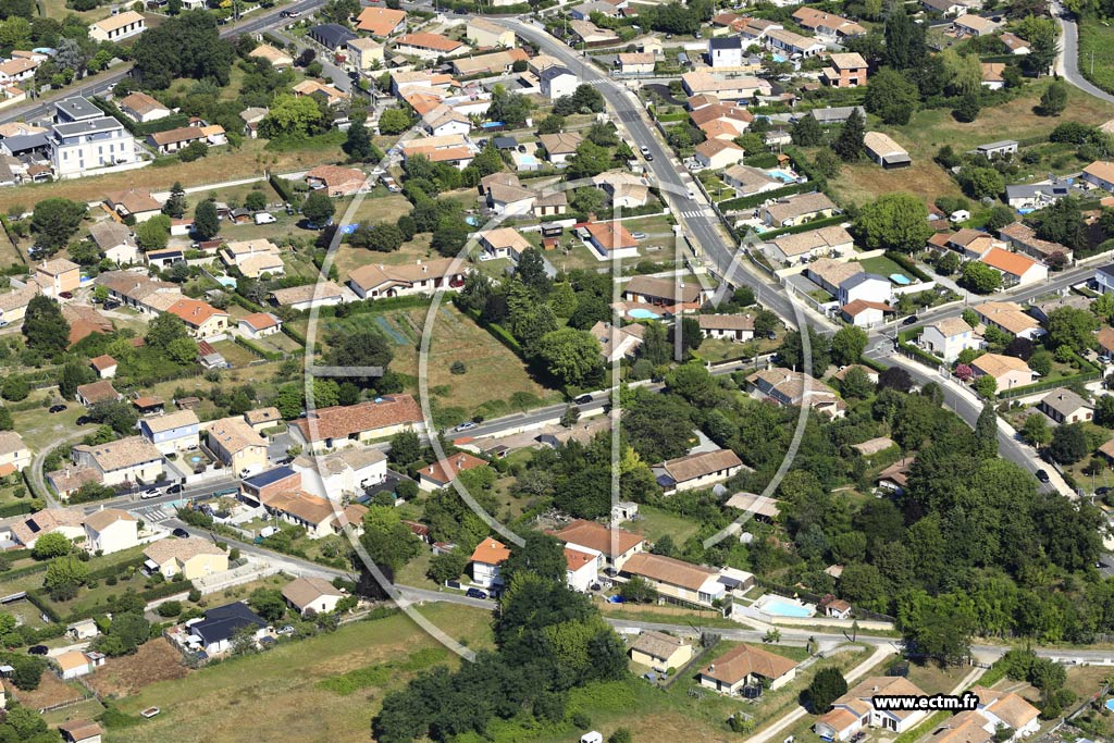 Photo arienne de Parempuyre (Laville)