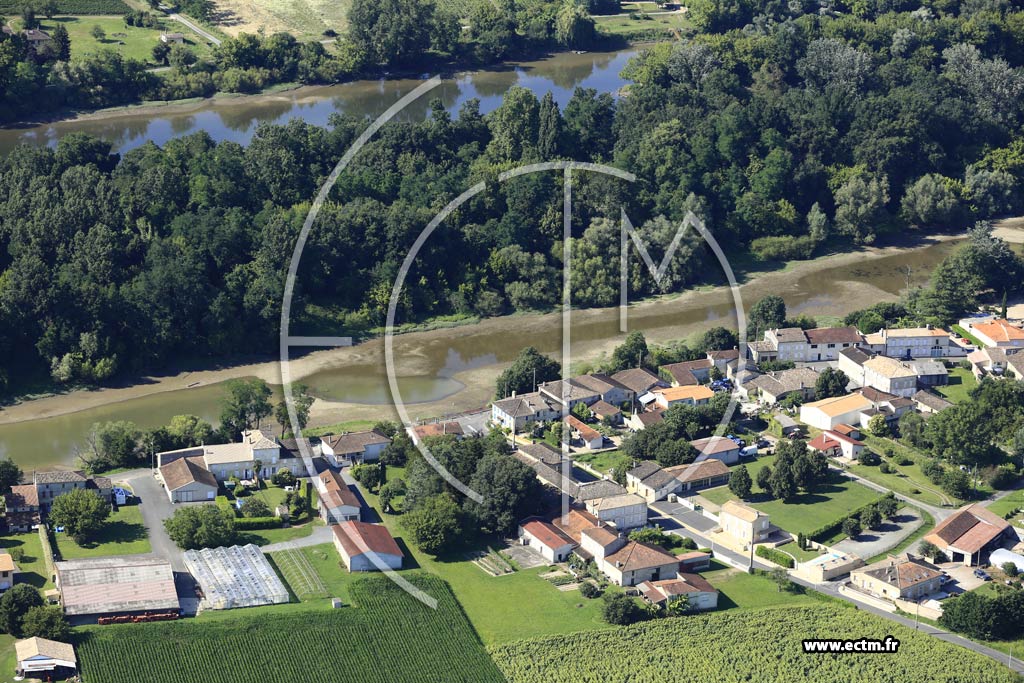 Photo arienne de Civrac-sur-Dordogne