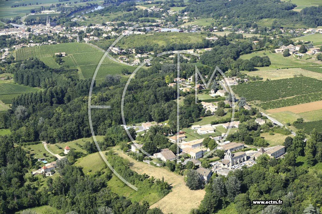 Photo arienne de Lugaignac