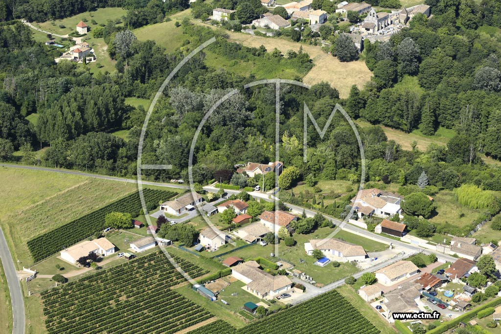 Photo arienne de Lugaignac (Jean Larc)