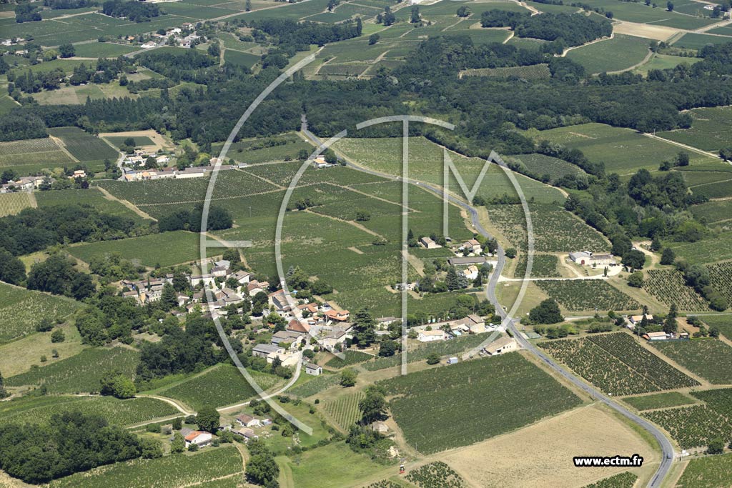 Photo arienne de Montagne (Mirande)