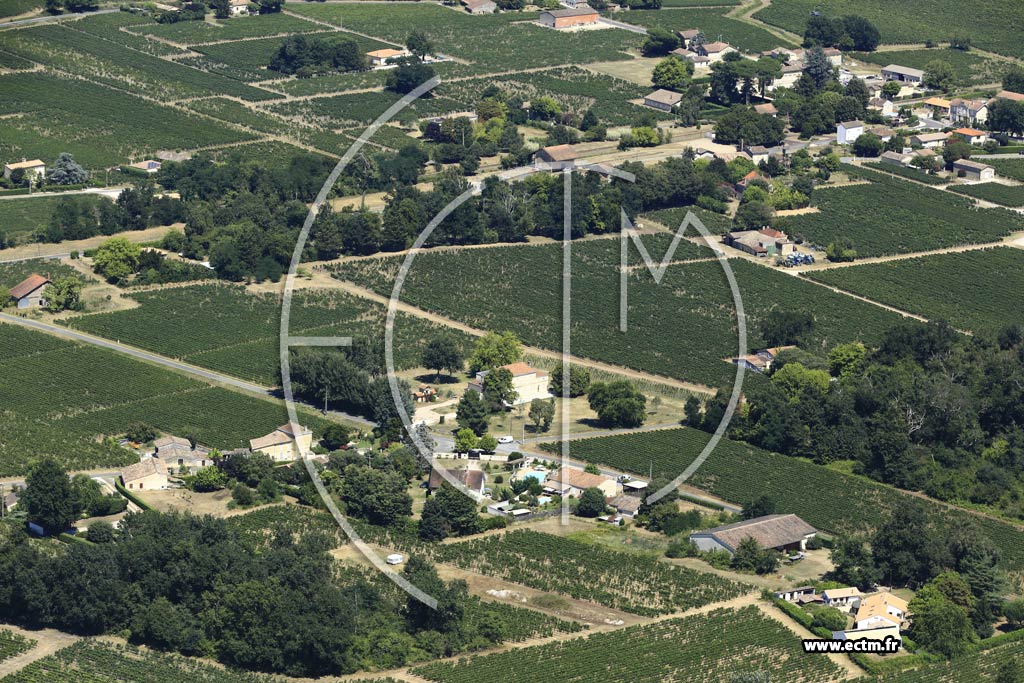 Photo arienne de Saint-Laurent-des-Combes (Monturon)